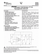 DataSheet OPA1644 pdf